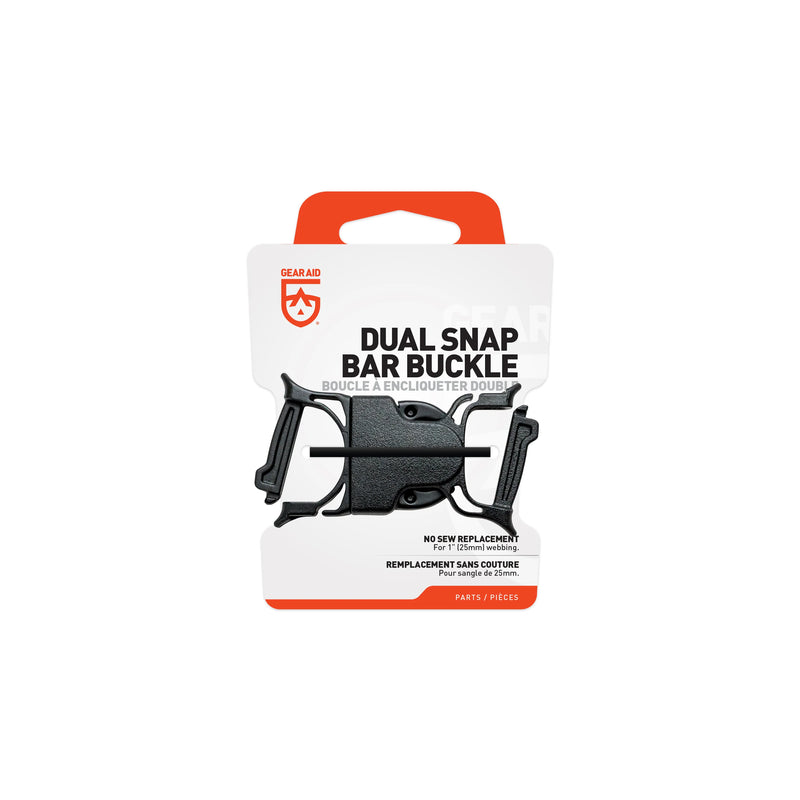 Dual Snap Bar Buckle 1"