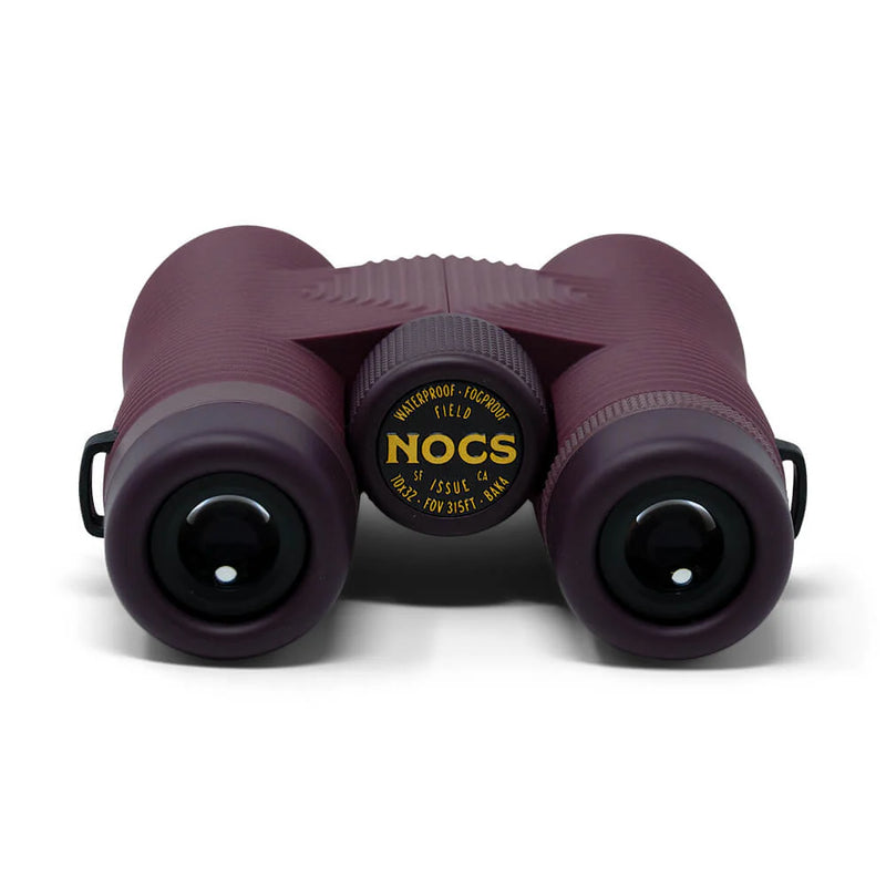 Field Issue 10X Waterproof Binoculars Oxblood Maroon