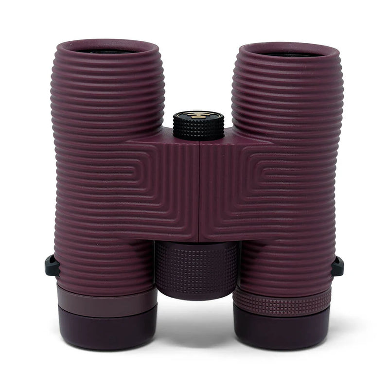 Field Issue 10X Waterproof Binoculars Oxblood Maroon