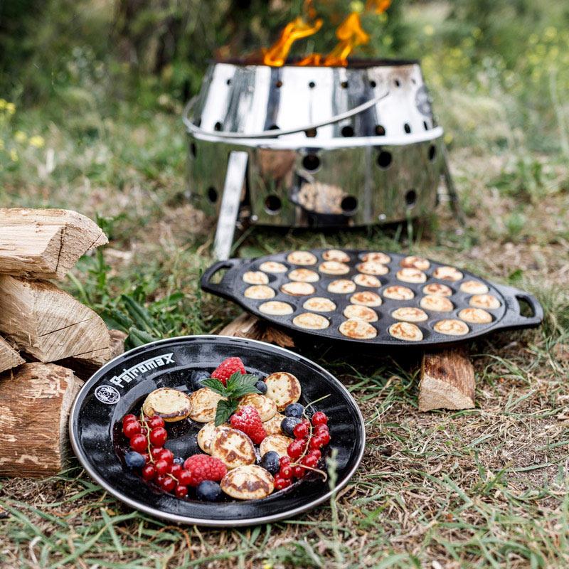 Cast Iron Poffertjes Aebleskiver Pan