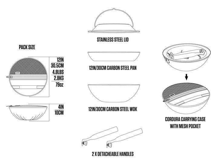 Carbontrail 12 Adventure Cookset