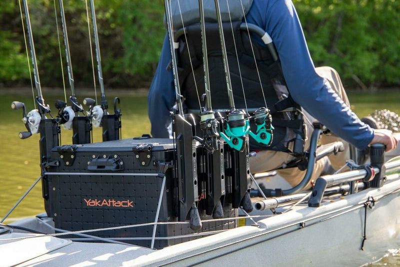 BlackPak Pro Kayak Fishing Crate - 13'' x 13